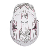TCMT Pink Butterfly Youth Kids DOT Motocross Off-Road Helmet - TCMT