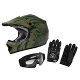 TCMT Youth Kids DOT Motocross Off-Road Helmet - TCMT